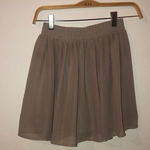 Forever 21 Beige tan skirt